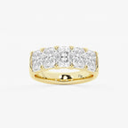 GWA146 - product video for 4 ctw Radiant Lab Grown Diamond Five-Stone Anniversary Band