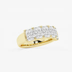GWA146 - Additional Image 1 for  4 ctw Radiant Lab Grown Diamond Five-Stone Anniversary Band