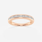 GWA148 - product video for 1/2 ctw Baguette Lab Grown Diamond Seven Stone Anniversary Band