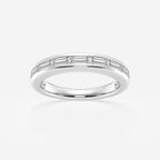 GWA148 - product video for 3/4 ctw Baguette Lab Grown Diamond Seven Stone Anniversary Band