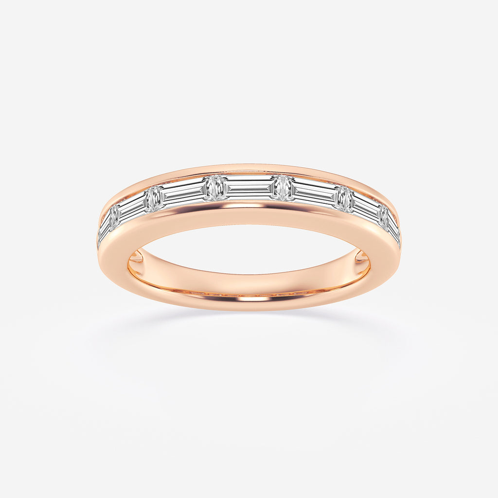 GWA148 - product video for 1 ctw Baguette Lab Grown Diamond Seven Stone Anniversary Band