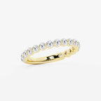 GWA150 - Additional Image 1 for  1 ctw Round Lab Grown Diamond Three Quarter Eternity Wedding Band