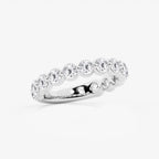 GWA150 - Additional Image 1 for  2 ctw Round Lab Grown Diamond Three Quarter Eternity Wedding Band