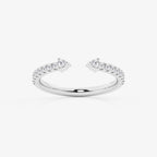GWA152 - 1/4 ctw Round Lab Grown Diamond Nesting Wedding Band