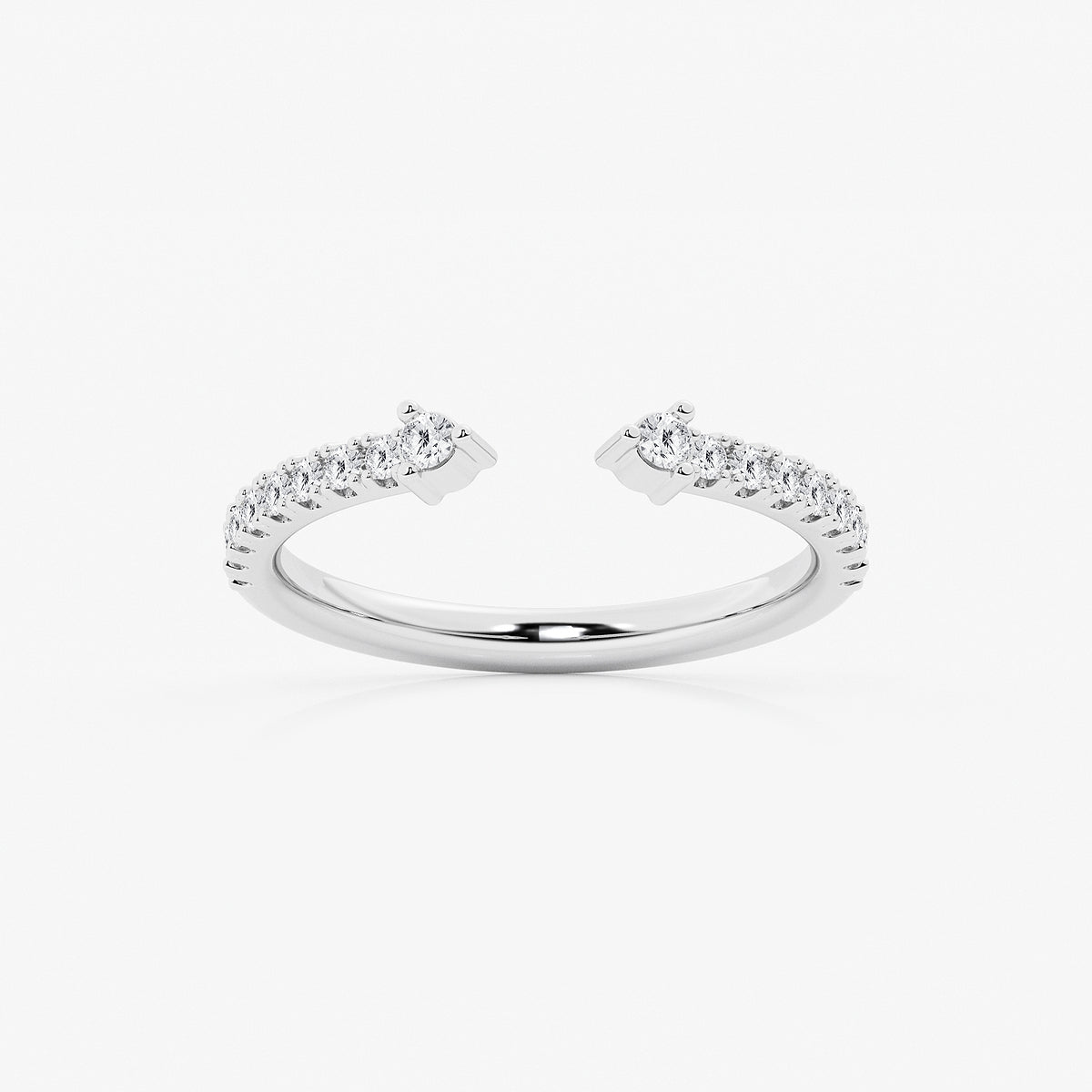 GWA152 - product video for 1/4 ctw Round Lab Grown Diamond Nesting Wedding Band