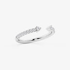 GWA152 - Additional Image 1 for  1/4 ctw Round Lab Grown Diamond Nesting Wedding Band