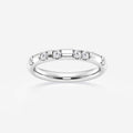 GWA153 - 1/5 ctw Round Lab Grown Diamond Contemporary High Comfort Fit Wedding Band