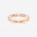 GWA153 - product video for 1/5 ctw Round Lab Grown Diamond Contemporary High Comfort Fit Wedding Band