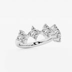 GWA163 - Additional Image 1 for  3 ctw Flower Lab Grown Diamond Five Stone Anniversary Band