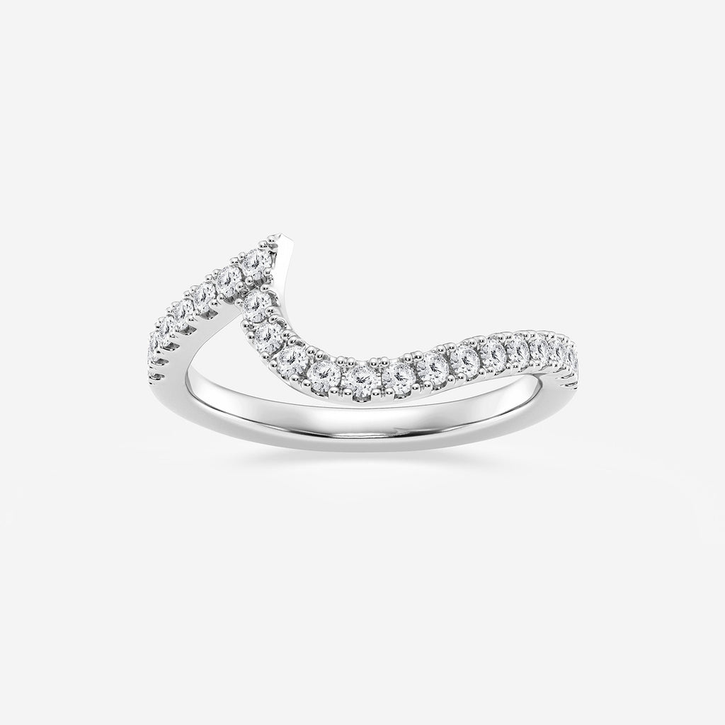 GWA166 - product video for 1/4 ctw Round Lab Grown Diamond  Wedding Band
