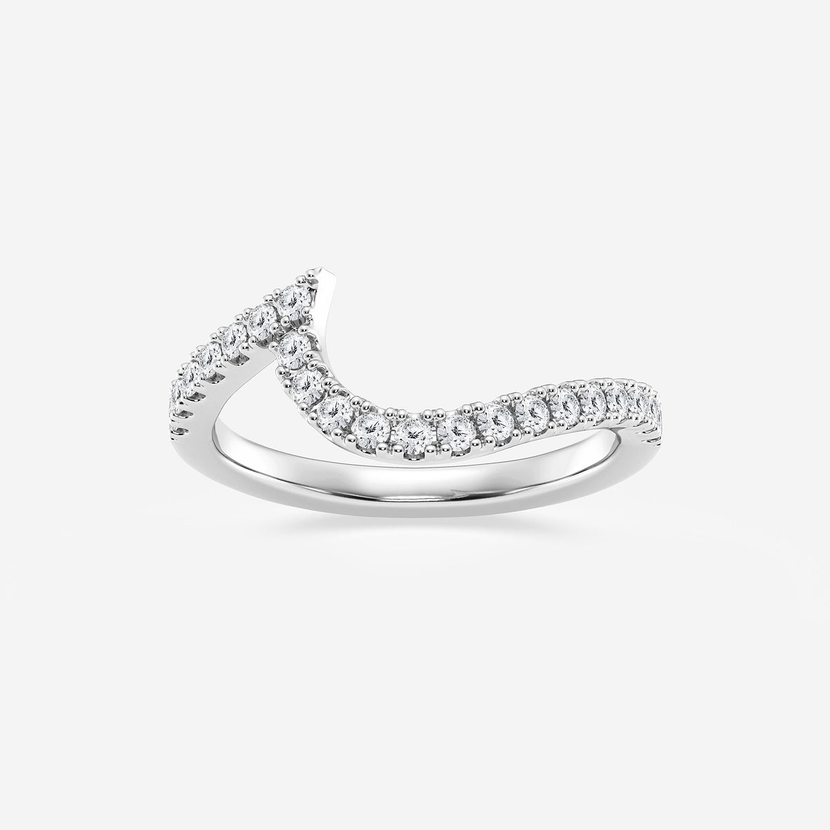 GWA166 - product video for 1/4 ctw Round Lab Grown Diamond  Wedding Band