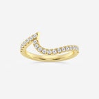 GWA166 - product video for 1/4 ctw Round Lab Grown Diamond  Wedding Band