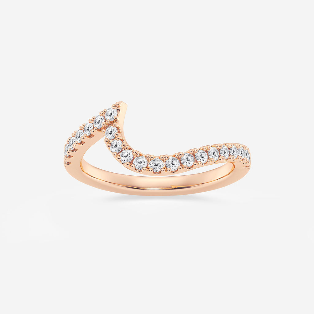 GWA166 - product video for 1/4 ctw Round Lab Grown Diamond  Wedding Band