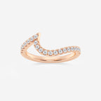 GWA166 - product video for 1/4 ctw Round Lab Grown Diamond  Wedding Band