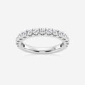 GWA169 - 3/4 ctw Round Lab Grown Diamond Prong Set Wedding Band