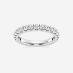 GWA169 - product video for 3/4 ctw Round Lab Grown Diamond Prong Set Wedding Band