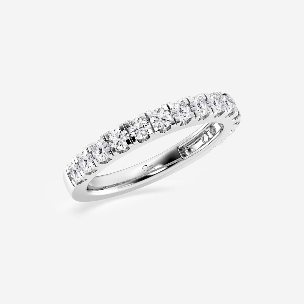 GWA169 - Additional Image 1 for  3/4 ctw Round Lab Grown Diamond Prong Set Wedding Band