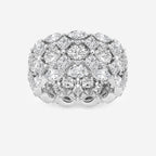 GWA170 - product video for 7 ctw Mosaic Design Multi-Shape Lab Grown Diamond Eternity Band