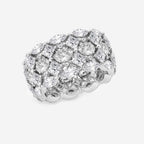 GWA170 - Additional Image 1 for  7 ctw Mosaic Design Multi-Shape Lab Grown Diamond Eternity Band