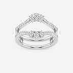 GWA173 - product video for 1/2 ctw Oval Lab Grown Diamond Ring Enhancer