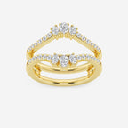 GWA173 - product video for 1/2 ctw Oval Lab Grown Diamond Ring Enhancer