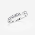 GWA175 - Additional Image 1 for  1 1/5 ctw Emerald Lab Grown Diamond Wedding Band