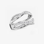 GWA177 - Additional Image 1 for  3/4 ctw Round Lab Grown Diamond Channel set Ring Enhancer
