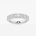 GWA180 - 3 ctw Asscher Lab Grown Diamond Seven-Stone Anniversary Band