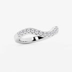GWA183 - Additional Image 1 for  2/5 ctw Round Lab Grown Diamond Prong Set Wedding Band