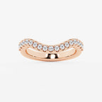 GWA183 - product video for 2/5 ctw Round Lab Grown Diamond Prong Set Wedding Band