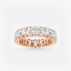 GWA186 - product video for 2 1/2 ctw Marquise and Round Lab Grown Diamond Alternating Eternity Band - 4.8mm Width