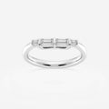 GWA187 - 1/3 ctw Tapered Baguette Lab Grown Diamond Wedding Band