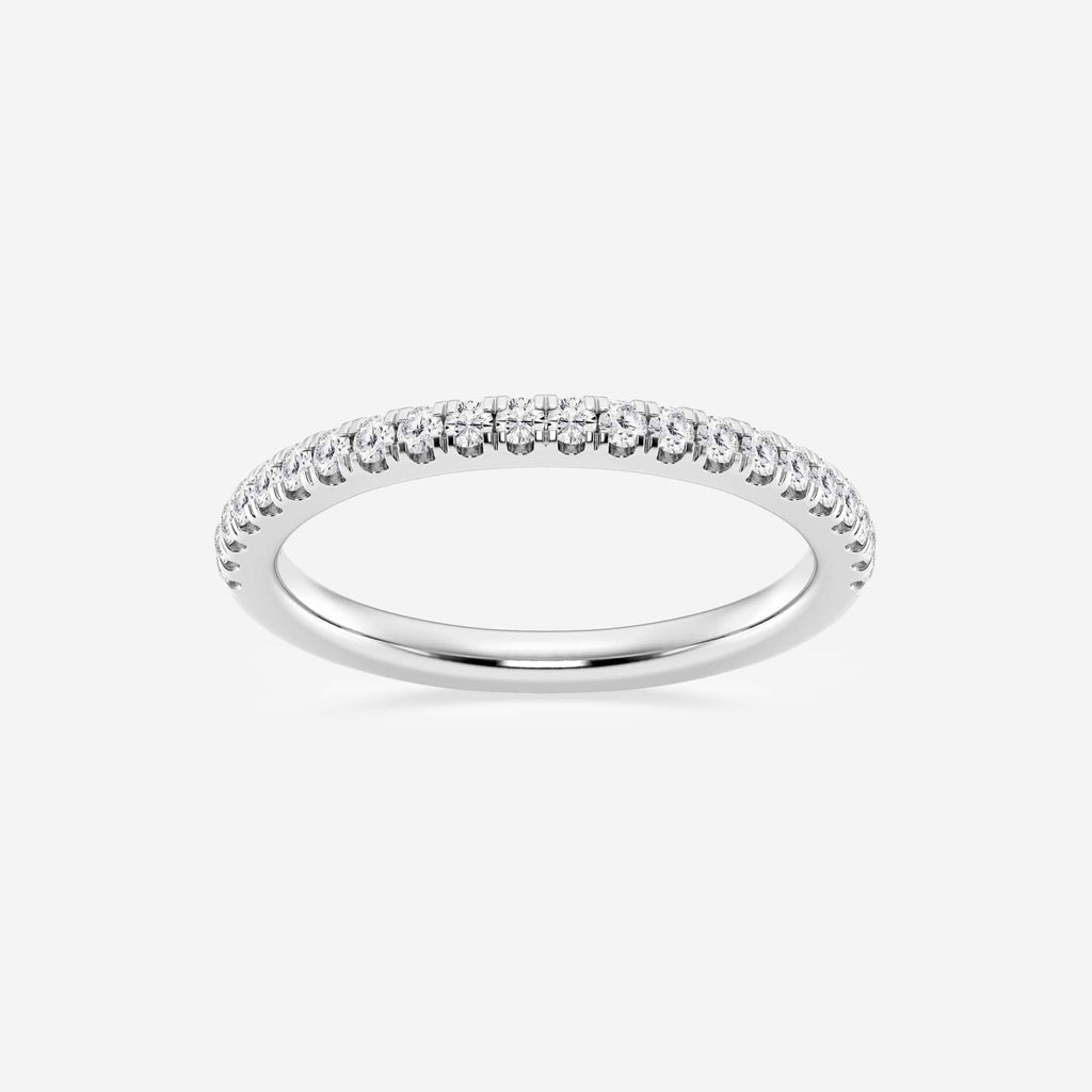 GWA188 - 1/4 ctw Round Lab Grown Diamond V Prong Wedding Band
