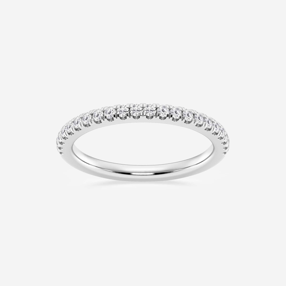 GWA188 - 1/4 ctw Round Lab Grown Diamond V Prong Wedding Band