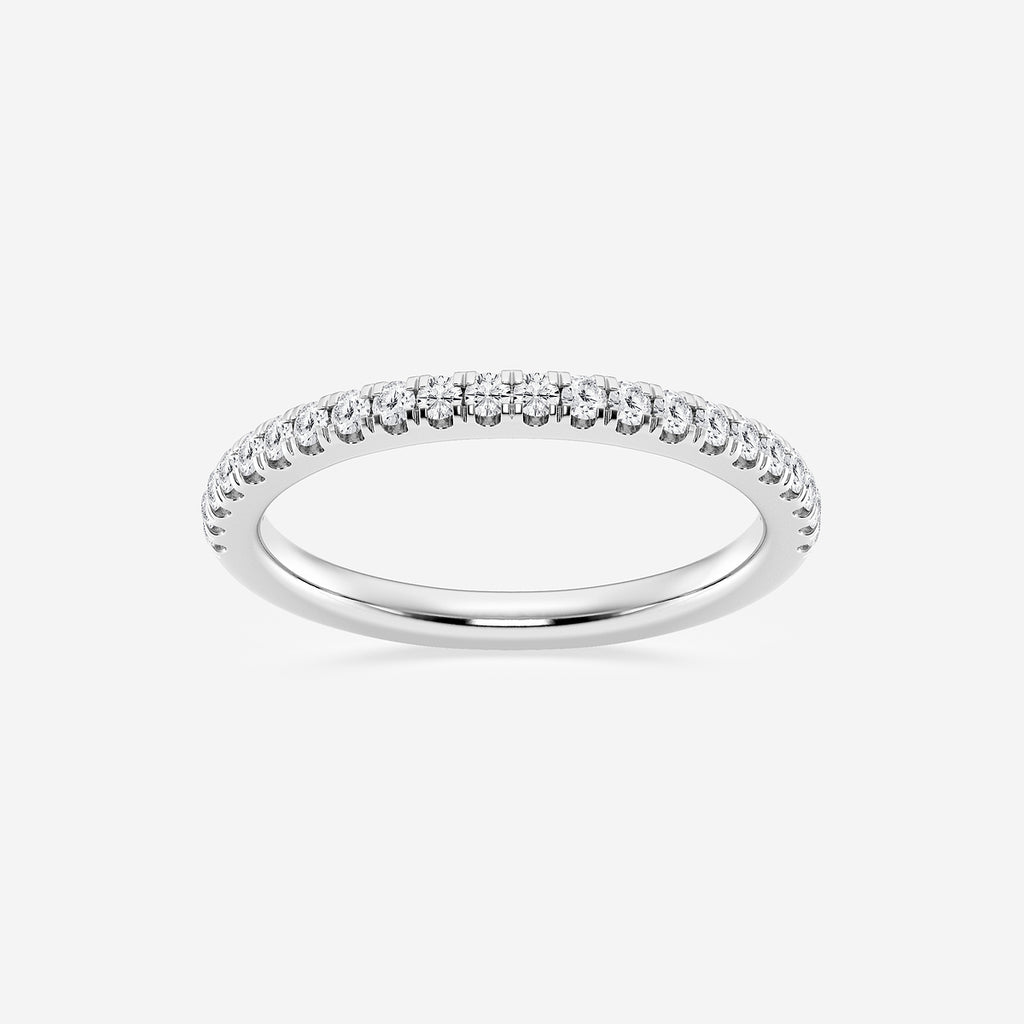 GWA188 - product video for 1/4 ctw Round Lab Grown Diamond V Prong Wedding Band
