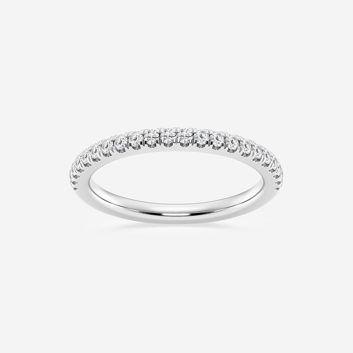 GWA188 - product video for 1/4 ctw Round Lab Grown Diamond V Prong Wedding Band