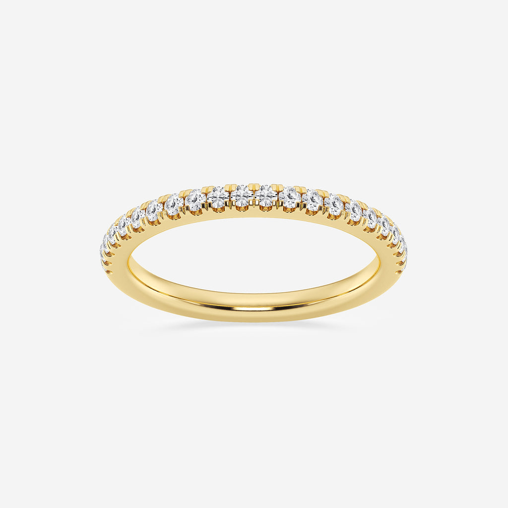GWA188 - product video for 1/4 ctw Round Lab Grown Diamond V Prong Wedding Band
