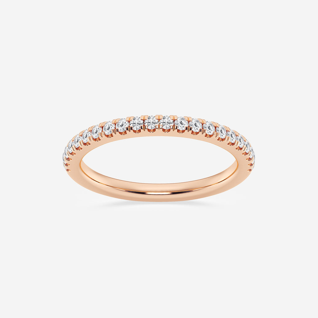 GWA188 - product video for 1/4 ctw Round Lab Grown Diamond V Prong Wedding Band