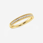 GWA189 - Additional Image 1 for  1/5 ctw Round Lab Grown Diamond Milgrain Wedding Band