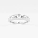 GWA190 - näas Bombë 1/2 ctw Round Lab Grown Diamond Bold Band