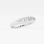 GWA190 - Additional Image 1 for  näas Bombë 1/2 ctw Round Lab Grown Diamond Bold Band