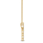Floating Marquise and Round Lab Grown Diamond Cross Necklace (1/5ctw) — MET-WN-0034 — source LGPCR0025-3.jpg
