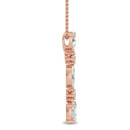 Multi Shape Lab Grown Diamond Drop Necklace (1-5/8ctw) — MET-WN-0039 — source LGRFN0010-3.jpg