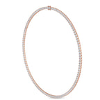Four Prong Round Lab Grown Diamond Tennis Necklace — MET-WN-0044 — source LGRFN0014-2.jpg