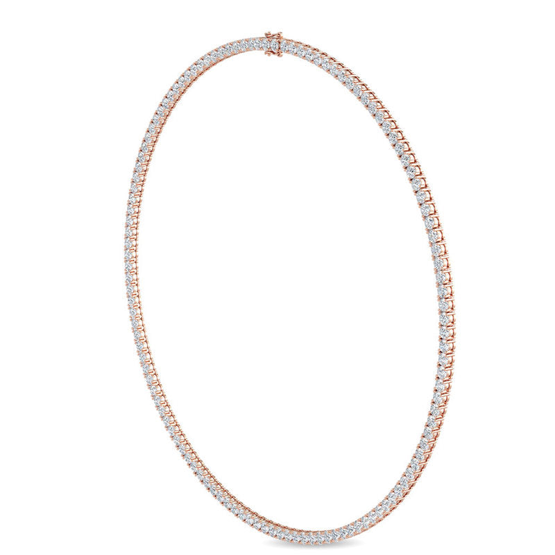 Four Prong Round Lab Grown Diamond Tennis Necklace — MET-WN-0044 — source LGRFN0014-2.jpg