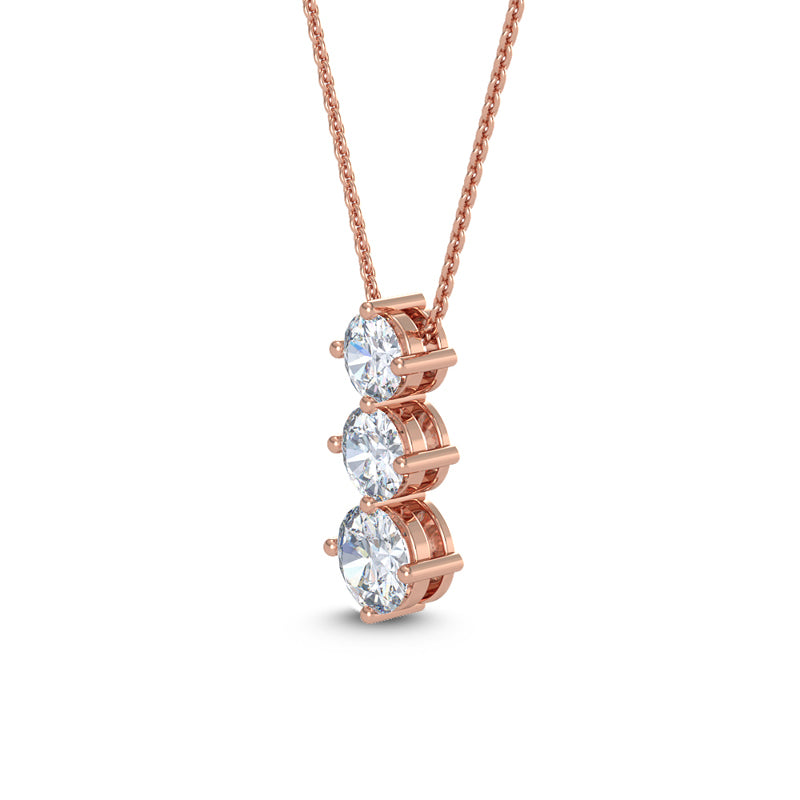 Three Stone Lab Grown Diamond Drop Necklace — source LGRFN0028-2.jpg