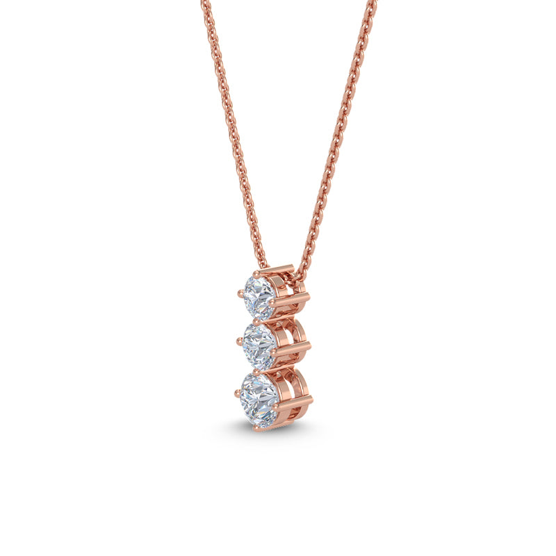 Three Stone Lab Grown Diamond Drop Necklace — source LGRFN0030-2.jpg