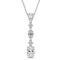 Multi Shape Lab Grown Diamond Drop Necklace (1-5/8ctw) — MET-WN-0039 — source LGWFN0058-1.jpg
