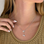 Toi et Moi laboratoriedyrket diamant hengende Halskjede (2ctw) — MET-WN-0045 — kilde LGWFN0059-neck.jpg