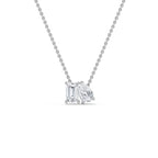 Toi et Moi Pear and Emerald Cut Lab Grown Diamond Necklace (3/4ctw) — MET-WN-0046 — source LGWFN0061-1.jpg
